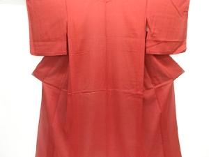 駒絽色無地着物